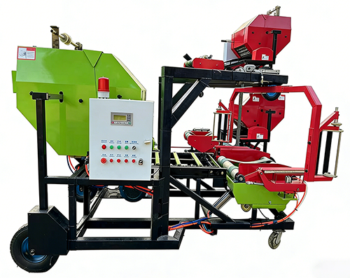 High-Efficiency Bale Wrapper Machine